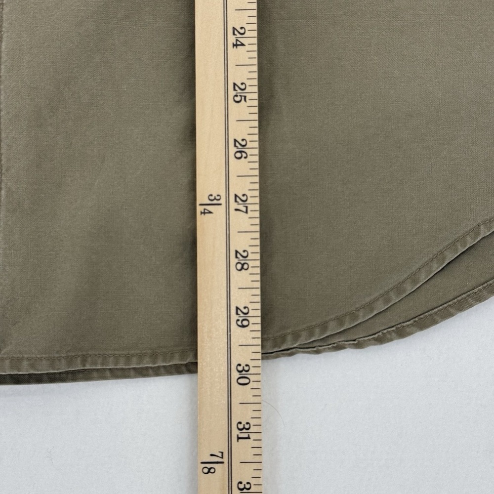 Vintage Columbia Briarshun Shirt Mens L Beige Hunting Shooting Outdoor Heavy 90s - Picture 8 of 9